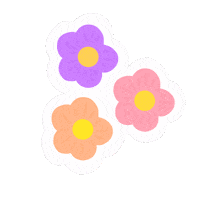 Flower Sticker