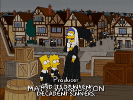Lisa Simpson Lecture GIF by The Simpsons