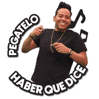 Fiesta Que Dice Sticker by Orlando Liñan