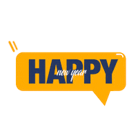 New Year Party Sticker by The Graphic Link