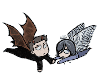 Lee Smith Couple Sticker by Erika Rivera