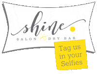 Huntley Shine On Sticker by Shine Salon & Dry Bar