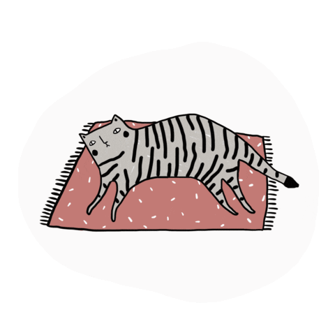 manard giphyupload cat illustration mood Sticker