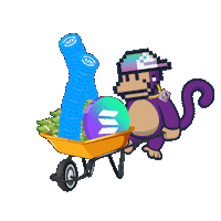 Money Pushing Sticker by BigBrains