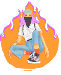 Fire Unidos Sticker