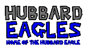 thehubbardeagle hubbard the hubbard eagle hubbard eagles Sticker
