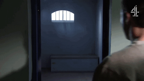 Locked Away Prison GIF by Hollyoaks