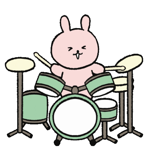 Drum ドラム Sticker by epiporo