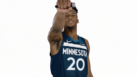 minnesota timberwolves mic drop GIF by NBA