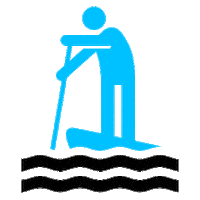 Stand Up Paddle Sup Sticker by Stand Up Friend