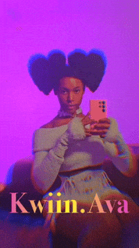 KwiinAva afro ava kwiin kwiinava GIF