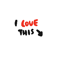 Ilovethis Love Sticker