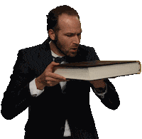 Book Sticker by KRO-NCRV