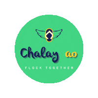 chalayaotravels flock together flocktogether chalayaotravels chalay ao travels Sticker