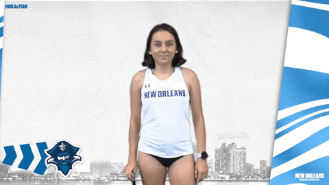 New Orleans Cross Country GIF by New Orleans Privateers
