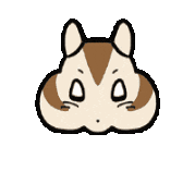 Squirrel Chipmunk Sticker