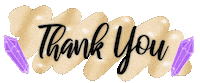 MooncatCrystals thank you thankyou crystals mooncat Sticker