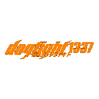 Dogfight Sticker by Kamikaze