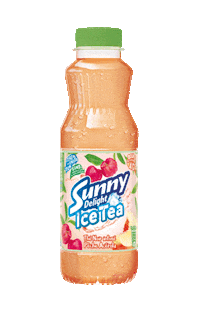 SunnyDelightFrance tea ice sunny peach Sticker
