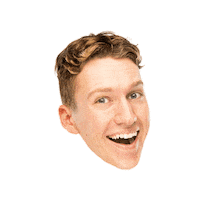 Happy Laugh Sticker by Louis Flion