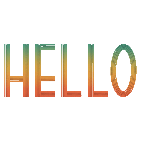 Ahoj Hello Sticker