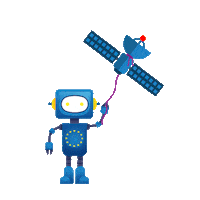 Robot Europe Sticker by bmdv