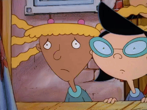 sad hey arnold GIF