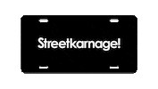 Ftp Number Plates Sticker by Streetkarnage