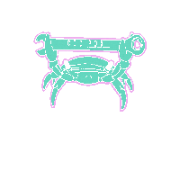 Crab Sticker by CCC PDX