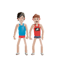 Runners Finishline Sticker by Macsha