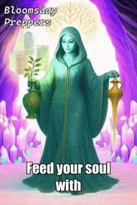Meditation Crystals GIF by Bloomsday Preppers