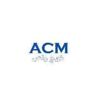 acmofficial acm acmers acmer acmofficial Sticker