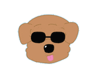 Dog 강아지 Sticker