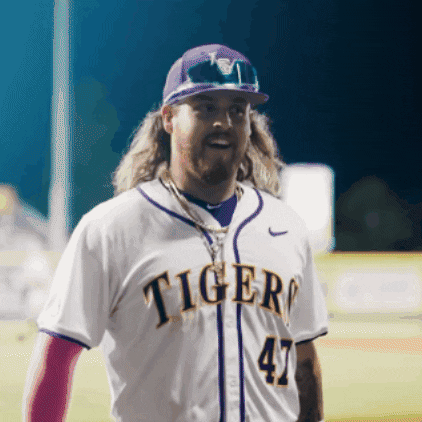 College Baseball GIF by LSU Tigers