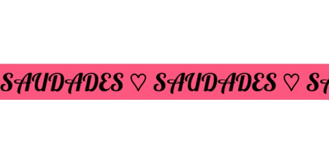 Saudade Sticker