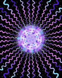 deepspaceviolet trippy abstract fantasy scifi GIF