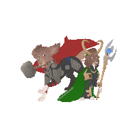 Art Marvel Sticker by Geekster Pets