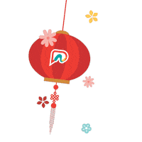 New Year Flower Sticker by Passionationco