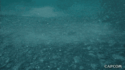 Video Game Swimming GIF by CAPCOM