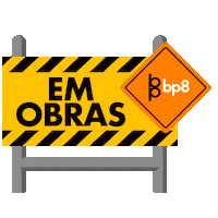 Em Obras Sticker by bp8 Construtora