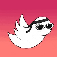 SappySealsCommunity like bird fly twitter GIF