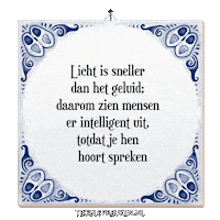 Nl Wijsheid Sticker by Tegelspreuken.nl