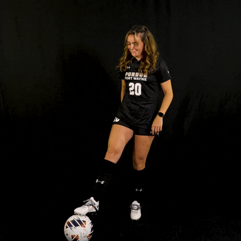 Soccer Juggling GIF by Purdue Fort Wayne Athletics