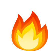 Summer Fire Sticker by La Fury Films