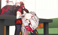 Tired Hololive GIF