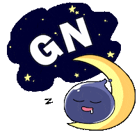Sleepy Good Night Sticker