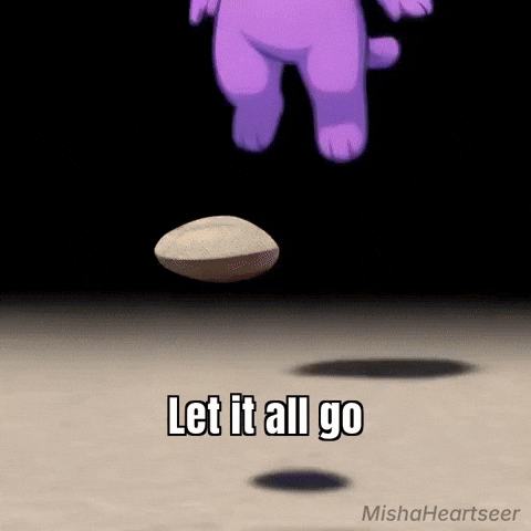 Accept Let Go GIF by MishaHeartseer