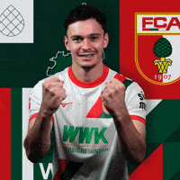 Football Celebration GIF by FC Augsburg 1907