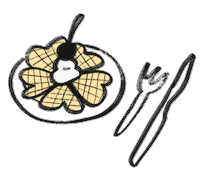 Geheimtipp-Hamburg waffle waffeln geheimtipp eimsbüttel Sticker