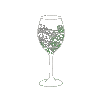 Wine Glas Sticker